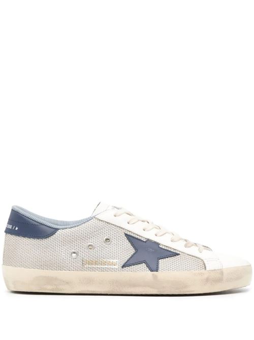 Men's white light blue sneakers  Golden Goose | GMF00101F00540070290